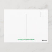 トロピカルパラダイスビーチ ポストカード (裏面)