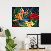 トロピカルパラダイスファインアートポスター ポスター (ホームオフィス)