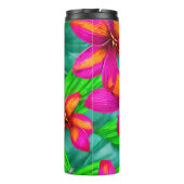 トロピカルパラダイスフローラルパターン タンブラー (裏面)