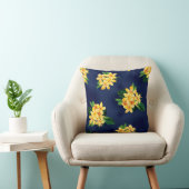 トロピカルパラダイスプルメリアデコレータピラローズ クッション (椅子)