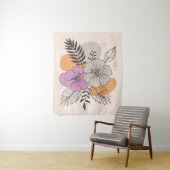 トロピカルパラダイスボタニカルアート タペストリー (インサイチュ)