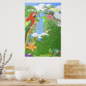 トロピカルパラダイスポスター ポスター (キッチン)