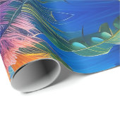 トロピカルパラダイスリフレクション ラッピングペーパー (ロールコーナー)