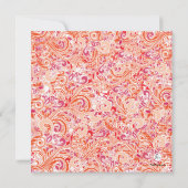 トロピカルパラダイス招待状 招待状 (裏面)