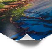 トロピカルパラダイス油彩画 ポスター (コーナー)