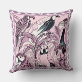 トロピカルパラダイス装飾用クッション クッション (裏面)