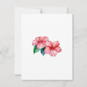 トロピカルパラダイス テーマ セーブザデート (裏面)