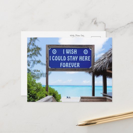 トロピカルパラダイス ポストカード (正面/裏面インサイチュ)