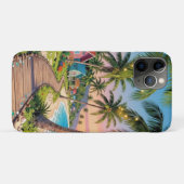 トロピカルパラダイス 海辺の コテージ 海 Case-Mate iPhoneケース (裏面(横))