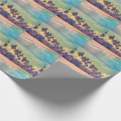 トロピカルパラダイス：海、ホテル、ビーチ。 ラッピングペーパー (角)