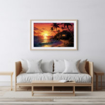 トロピカルパラダイス – Ai Poster