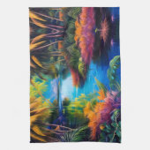 トロピカルパラダイスII キッチンタオル (縦)