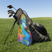 トロピカルパラダイスII ゴルフタオル (グリーン)