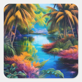 トロピカルパラダイスII スクエアシール