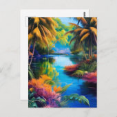 トロピカルパラダイスII ポストカード (正面/裏面)