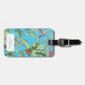 トロピカルパロッツフローラライトラゲージタグラベル ラゲッジタグ (正面横)