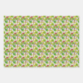 トロピカルパロッツ ラッピングペーパーシート (正面2)