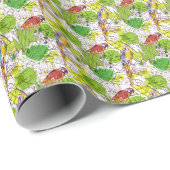 トロピカルパロッツ ラッピングペーパー (ロールコーナー)