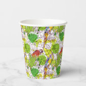 トロピカルパロッツ 紙コップ (裏面)