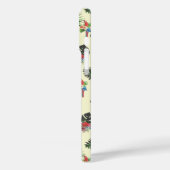 トロピカルパロットと花パーソナライズされた柄 Case-Mate iPhoneケース (裏面 / 左)
