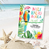 トロピカルパロットサンタメレカリキマカハワイアン シーズンカード