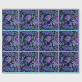 トロピカルパロットパラダイスラッピング紙 ラッピングペーパー (フラット)