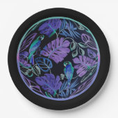 トロピカルパロットパラダイス紙プレート2 ペーパープレート (正面)