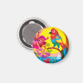 トロピカルパロットパラダイス マグネット (正面/裏面)