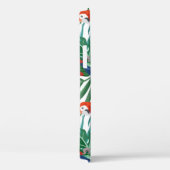 トロピカルパロット：シームレスヤシ Case-Mate iPhoneケース (裏面 / 右)