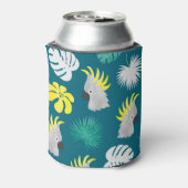トロピカルパロット：水彩サマーシーン 缶クーラー (缶裏面)