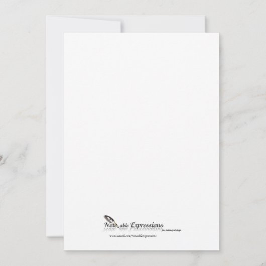 トロピカルパロツルアウ（ハワイ式宴会）パーティの招待状 招待状 (裏面)