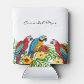 トロピカルパロ葉ツサマーハウス名 缶クーラー (裏面)