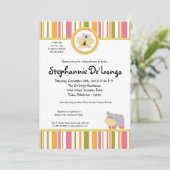 トロピカルパンチベビーシャワー招待状(5 x 7) 招待状 (スタンド正面)