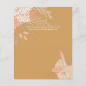 トロピカルパンパスグラステラコッタ結婚ズ (裏面)