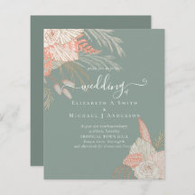 トロピカルパンパスグラステラコッタ結婚ズ