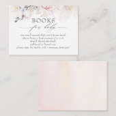 トロピカルパンパスグラスフローラベビーブックスリクエスト 名刺 (正面/裏面)