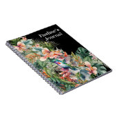 トロピカルパーソナライズされたジャーナル・トロピックス・ギフト ノートブック (右側)