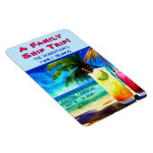 トロピカルパーソナライズされたドリンクキャビンのドアマグネット マグネット (右側)