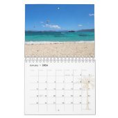 トロピカルパーソナライズされたビーチ2026写真 カレンダー (1月 2026)