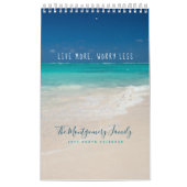 トロピカルパーソナライズされたビーチ2026写真 カレンダー (カバー)