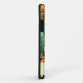 トロピカルパーソナライズされた鮮やかクリスマスポインセチア Case-Mate iPhoneケース (裏面/右)