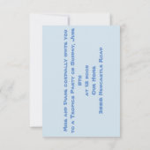 トロピカルパーティーの招待状 招待状 (裏面)