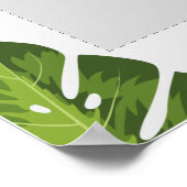 トロピカルパーティー フォトブース フレーム ポスター (角)