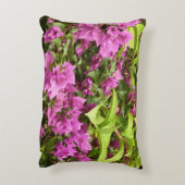 トロピカルパープルブーゲンビリアフローラ アクセントクッション (裏面(縦))