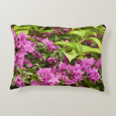トロピカルパープルブーゲンビリアフローラ アクセントクッション (裏面)