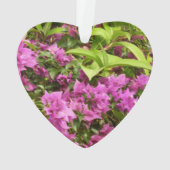 トロピカルパープルブーゲンビリアフローラ オーナメント (裏面)