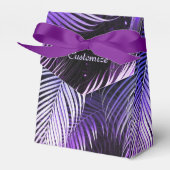 トロピカルパープル葉パームテントフェイスボックス フェイバーボックス (正面サイド)