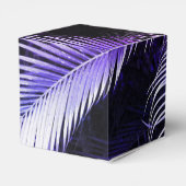 トロピカルパープル葉パームハートお願いボックス フェイバーボックス (裏面サイド)