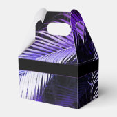 トロピカルパープル葉パームビーズボックス フェイバーボックス (裏面サイド)