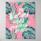 トロピカルパームに注目するまで休暇に ポスター (正面)
